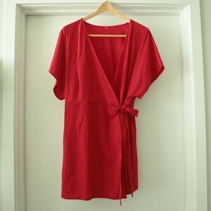 Cute Red Romper - XL